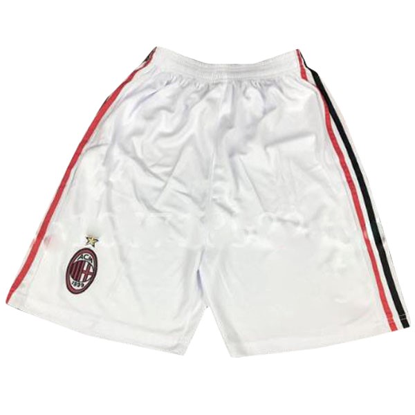 Pantalones Milan Segunda equipo Retro 2008-09 Blanco